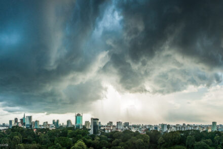 Saigon Storm Clouds