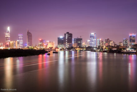 Purple Saigon Sunset